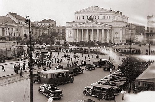 Большой театр. Москва, 1930-е годы.