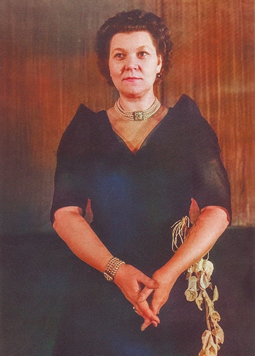 Клавдия Шульженко, июль 1953 года