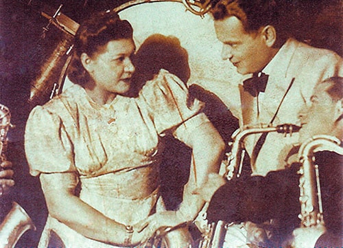 Клавдия Шульженко и Владимир Коралли, 1940 год