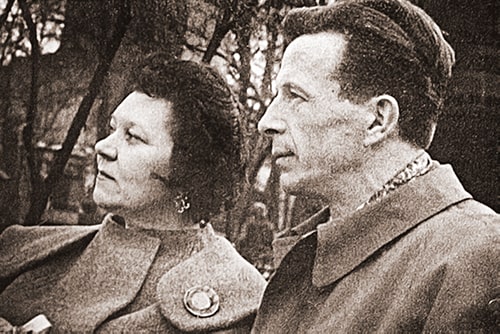 Клавдия Шульженко и Георгий Епифанов, конец 50-х годов