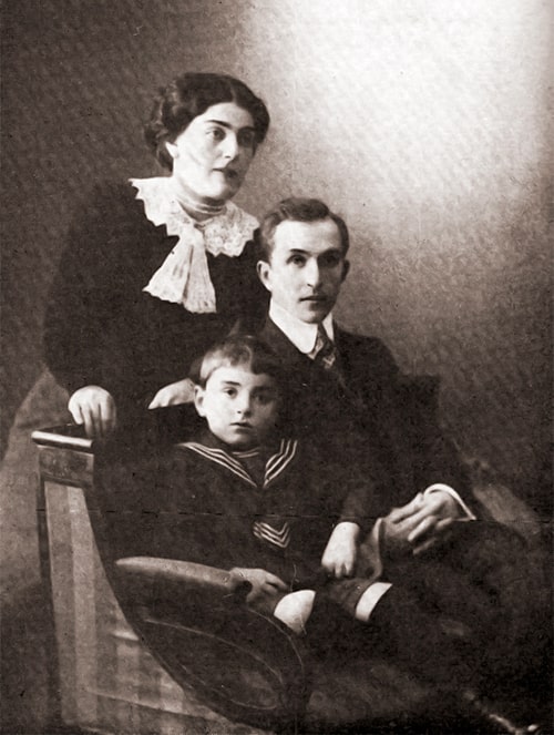 Семья Владимира Канделаки. 1914 год