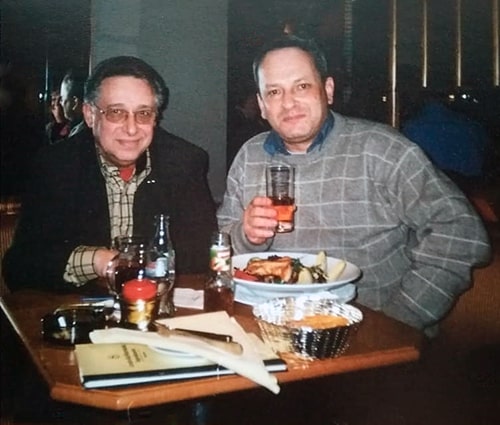 Леонид Махлис и Борис Бронников. Мюнхен. 10 января 2007 года