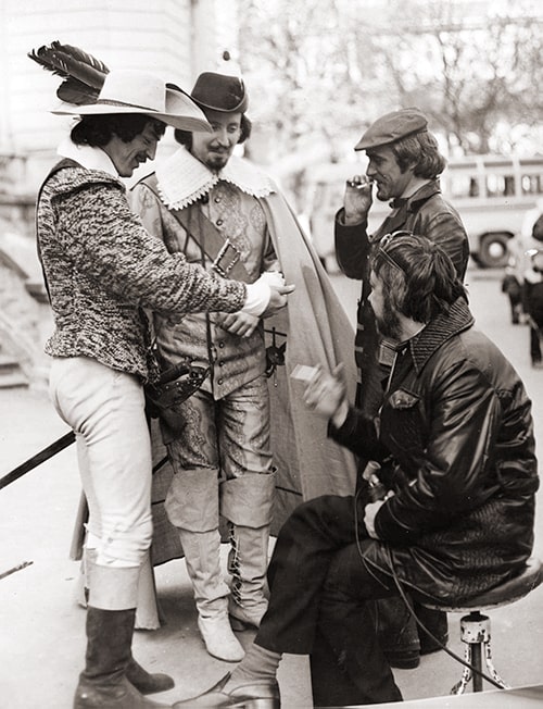 Во время съёмок картины «Д`Артаньян и три мушкетёра», 1978 год